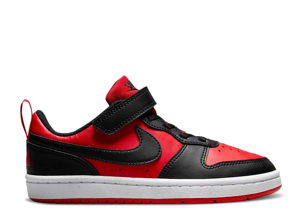 Nike Court Borough Low 2 University Red Black Sneaker